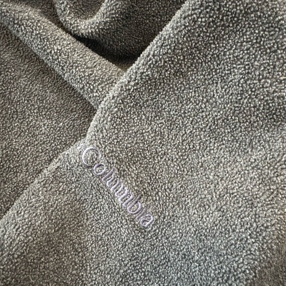 Gray Columbia Quarter-Zip Fleece Pullover - Picture 3 of 5
